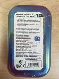 Pokemon Prismatic Evolutions Mini Tin Evee LEAFEON New Sealed - Image 2