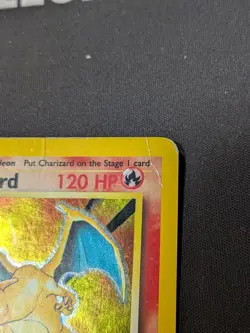 Pokemon TCG Charizard (4/130) [Base Set 2] - DAMAGED - Image 2