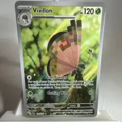 Vivillon 193/191 Surging Sparks Illustration Rare Full Art Pokemon NM - Image 2
