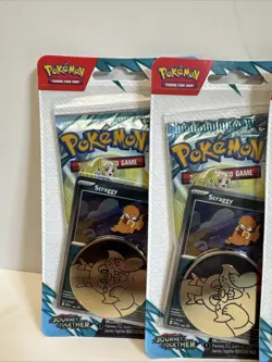 Pokemon TCG Journey Together Scraggy Yanma Checklane Blister Packs (lot of 5) - Image 2