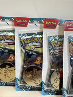 Pokemon TCG Journey Together Scraggy Yanma Checklane Blister Packs (lot of 5) - Image 3