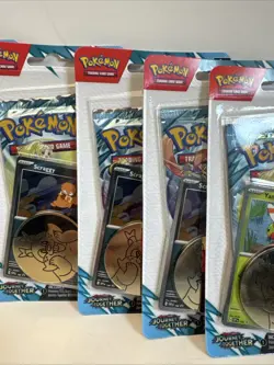 Pokemon TCG Journey Together Scraggy Yanma Checklane Blister Packs (lot of 5) - Image 4