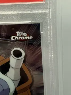 2000 TOPPS CHROME POKEMON T.V. #9 BLASTOISE PSA 9 - Image 3