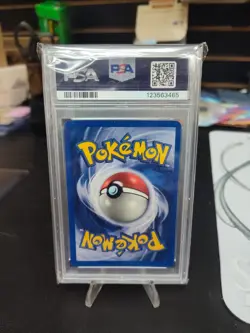 1999 POKEMON BASE SET SHADOWLESS #6 GYARADOS-HOLO PSA 7 - Image 2