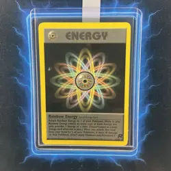 ⭐Pokemon TCG - Rainbow Energy Team Rocket set 80/82 WOTC ⭐ - Image 1
