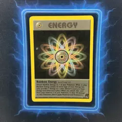 ⭐Pokemon TCG - Rainbow Energy Team Rocket set 80/82 WOTC ⭐ - Image 2