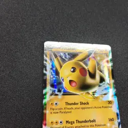 Pokemon TCG Pikachu EX Holo XY Black Star Promo English Lightly Played XY174 - Image 4