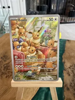 Pokemon TCG: Eevee 188/167 Illustration Rare Twilight Masquerade Mint - Image 1
