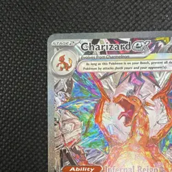 Pokemon Charizard ex 223/197 SV03 Obsidian Flames Illustration Rare Holo 330HP - Image 2