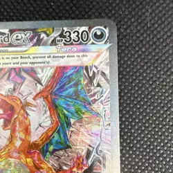 Pokemon Charizard ex 223/197 SV03 Obsidian Flames Illustration Rare Holo 330HP - Image 3