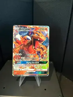 NM Pokemon Charizard GX Burning Shadows 20/147 - Image 1