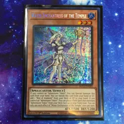 Water Enchantress of the Temple - MP23EN265 - Secret (Dueling Heroes) YUGIOH TCG - Image 1