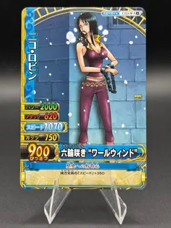 Nico Robin C123-W OnePy Berry Match Japanese One Piece Lightly Played - Image 1