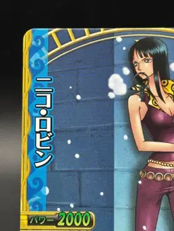 Nico Robin C123-W OnePy Berry Match Japanese One Piece Lightly Played - Image 2