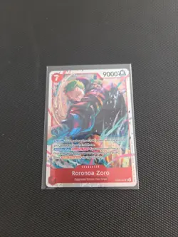 One Piece OP15 Roronoa Zoro EB04-007 SR - Adventure On Kami’s Island English NM - Image 1