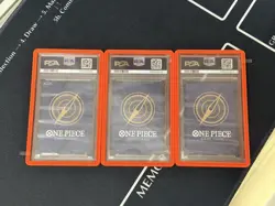 Sequential PSA 10 Luffy Ace Sabo Set One Piece 3rd Anniversary SET 2025 English - Image 2