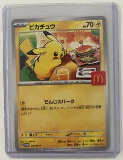 Pokemon TCG McDonald's Promo 2025 Pikachu with Ralts - Image 1