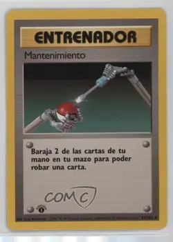 Maintenance Spanish 1st Ed. Pokemon Base Set #83 1999 - Image 1