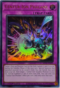 Yugioh Centur-Ion Phalanx - MP25-EN295 - Ultra Rare - NM/M - Image 1