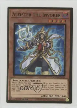 Aleister the Invoker 1st Ed. YuGiOh Gold Series: Maximum Gold #MAGO-EN016 - Image 1