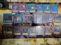 Yugioh Dark World Deck Complete; comes with Dragon Shield Sleeves and a Deckbox - Image 1