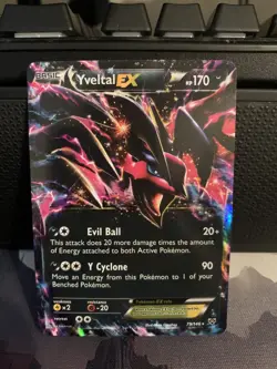 Pokemon Yveltal EX XY Ultra Rare 79/146 NM Card - Image 1