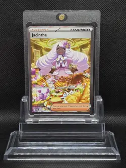 Pokemon Jacinthe Full Art Trainer-Supporter Holo Rare Card 122/088 Perfect Order - Image 1