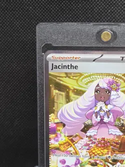Pokemon Jacinthe Full Art Trainer-Supporter Holo Rare Card 122/088 Perfect Order - Image 2