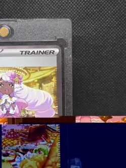 Pokemon Jacinthe Full Art Trainer-Supporter Holo Rare Card 122/088 Perfect Order - Image 3