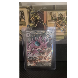 Pokemon Team Rocket's Nidoking EX 330 HP Holo Special Illustration Rare Sv10 23… - Image 1