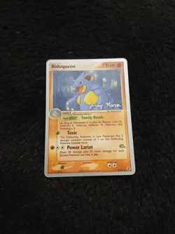 Pokemon Rare 2005 Nidoqueen World Championships 9/112 LP - Image 1