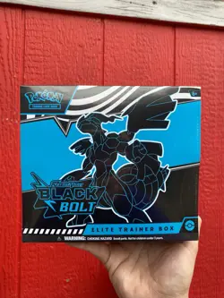 Pokemon TCG SV10.5 Black Bolt Elite Trainer Box | Black Bolt ETB NEW SEALED - Image 5
