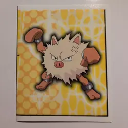Pokemon - Primeape - Topps Merlin Sticker - Series 1 - #172/240 - 1999 - Image 1