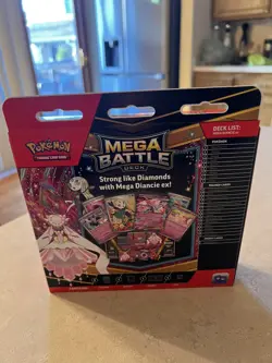 Pokemon Mega Battle Deck Mega Diancie Ex Sealed Box Ready To Play Deck - Image 2