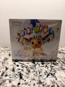 Pokemon TCG: Prismatic Evolution Elite Trainer Box ETB Factory Sealed -tiny hole - Image 1