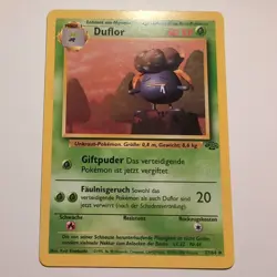 Duflor - Pokemon TCG Karte - Jungle - 37/64 - 1999 - Deutsch - Image 1