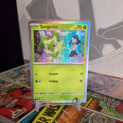 Pokemon Tcg - Sprigatito 191 & Fuecoco 192 Pokemon Horizons Stamped Promo Sealed - Image 1