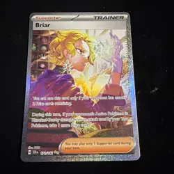 Pokemon TCG Stellar Crown Briar Trainer Holo Card 171/142 Sv07 - Image 1