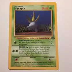 Myrapla / Oddish - Pokemon TCG Karte - Dschungel / Jungle - 58/64 - 1999 Deutsch - Image 1