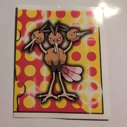 Pokemon - Dodrio - Topps Merlin Sticker - Series 1 - #210/240 - 1999 - Image 1