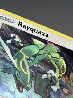 Rayquaza SWSH029 Promo - HEAVY COSMOS HOLO - Large Confetti Glints - NM Pokemon - Image 4