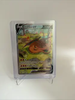 Pokemon Charizard V SWSH260 Full Art Promo SWSH Sword & Shield 220HP Holo - Image 1