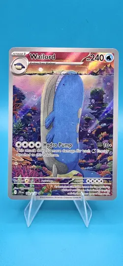 Wailord Journey Together 162/159 Special Illustration Rare 2025 Pokemon TCG NM#2 - Image 1