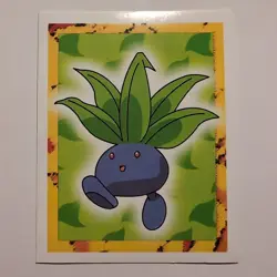 Pokemon - Oddish - Topps Merlin Sticker - Series 1 - #43/240 - 1999 - Image 1