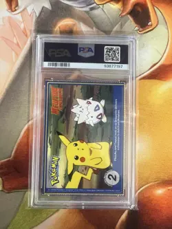 Raichu #26 Burger King Perforated PSA Graded 7 Pokemon TCG - Image 2