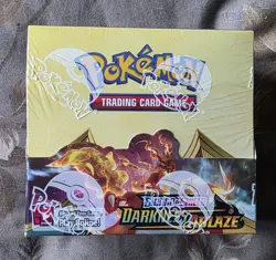 Darkness Ablaze Booster Box Factory Sealed 36 Packs Sword & Shield Pokemon TCG - Image 1