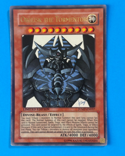 Yugioh-Obelisk the Tormentor-Ultra Rare-Limited Edition-JUMP EN037 (LP) - Image 1