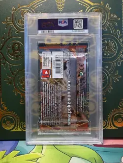 2015 Pokemon XY Breakthrough Booster Pack Mega HOUNDOOM Art PSA 10 GEM MINT - Image 2
