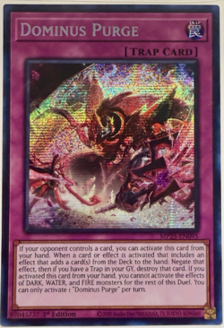 Yugioh - Dominus Purge - MP25-EN095 - Prismatic Secret Rare - NM/M - Image 1