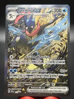 GRENINJA EX SVP 132 ~ Pokemon TCG: SCARLET & VIOLET BLACK STAR PROMO - Image 1